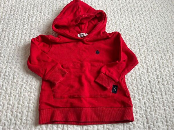 polo baby トレーナー パーカー 80センチ フード付き