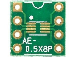 VSSOP8 0.5mm pitch IC(8 pin ) conversion basis board 1 sheets 