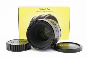 元箱付＊Lensbaby ソフトレンズ Velvet 56 56mm F1.6 nikon ニコン F マウント レンズベビー ブラック