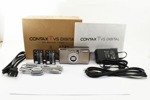 1円～極上元箱付＊コンタックス CONTAX TVS DIGITAL コンパクトデジタルカメラ 付属品多数