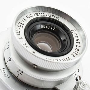 ～５月SALE～美品＊ Leica ライカ Summaron 35mm F3.5 Lマウント ズマロンの画像10