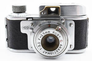  rare *RUBINA Sixteen MODEL Ⅱ ruby naOCCUPIED JAPAN micro camera legume camera 