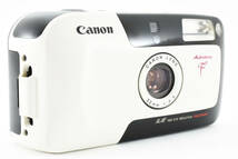 1円〜希少＊Canon キヤノン Autoboy F CANON LENS 32mm F3.5 ホワイト ボディ コンパクトフィルムカメラ_画像3