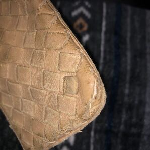 BOTTEGA VENETA/ボッテガヴェネタ■コインケース イントレチャート キーリング付小銭入 財布■パープル系*No.タグ有の画像7