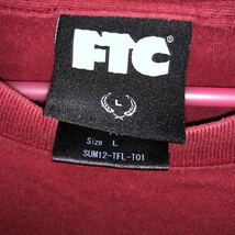 FTC tシャツ ロゴ文字入り Tシャツ 半袖_画像4