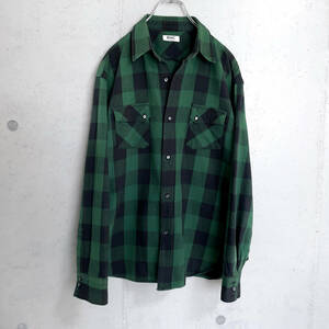 【PickUp掲載】ロンハーマン RHC “ エイジング加工 ” 人気色 チェックシャツ M 日本製 RonHerman California