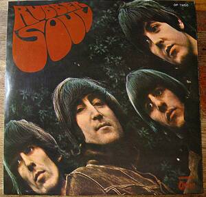 ODEON　OP-7450　THE BEATLES / RUBBER SOUL 　ジャケは劣化無の美品　盤は綺麗です。