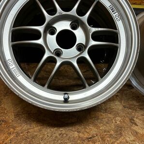 希少サイズ☆ENKEI☆超軽量☆RPF1☆15×7J+35☆100/4穴☆走り屋 ドリフト シビック カローラ JDMの画像7