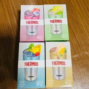 サーモス 真空断熱タンブラー THERMOS 4色セット