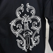 CHROME HEARTS 銀座店 クロムハーツ マックスフィールド LAリミテッド ダガープリント ロンT 長袖 size:S 黒 94521_画像3