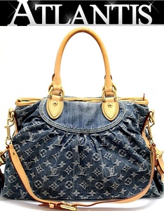 ルイヴィトン Louis Vuitton ネオカヴィMM 2WAYバッグ モノグラムデニム ブルー M95349 【64143】