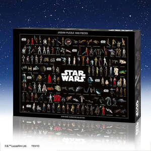 新品/定価3,520円 スターウォーズ ジグソーパズル1000ピース「STAR WARS CHARACTER COLLECTION」W-1000-672 テンヨー/TENYO