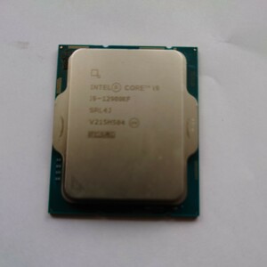 CPU Intel Core I9-12900KF ジャンク　殻割りの練習に　しげしげと眺めるとか