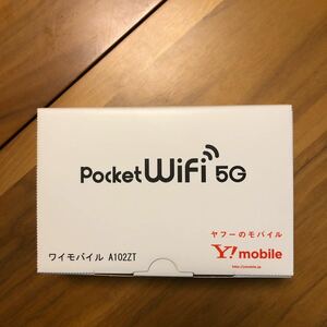 Pocket WiFi 5G A102ZT ワイモバイル
