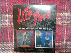 リタ・フォード「Out For Blood/Ｄancin’On The Edge」輸入盤。デジタルリマスター盤。完全限定盤。2in1CD。廃盤。