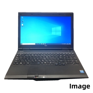 中古ノートパソコン Windows 10 Pro 64bit NEC VersaPro タイプVXシリーズ Celeron 第四世代 2950m 2G/4GB/新品SSD 480GB/15型/無線/HDMI