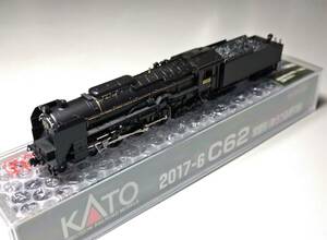 KATO 2017-6 C62 常磐形（ゆうづる牽引機） Ｎゲージ