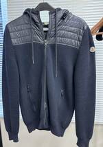 ★注目品！モンクレール　【MONCLER】　カーディガン　ニット　美品　中古★_画像1