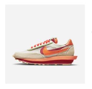 Nike x Sacai x Clot サカイ × クロット × ナイキ LDワッフル ネット オレンジブレイズ 28.0㎝ スニーカー DH1347-100