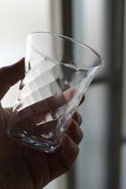 古い型吹きガラスのツイストグラス / 19-20世紀・フランス / 硝子 ワイングラス アンティーク 古道具_画像6