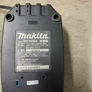 純正品/動作品■makita マキタ 充電器 Li-ion 7.2-10.8V 対応バッテリ BL0715、BL7010 BL1013 など DC10WA 中古品■の画像3