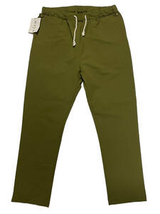 未使用品 34 児島ジーンズ DAP FISHERMAN' ALLS FL-1010MF KHAKI ジョガーパンツ イージーパンツ カーキ KOJIMA GENES