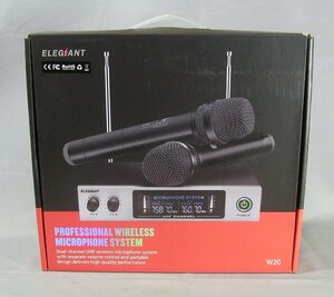 B38743 O-03210 ELEGANT Professional Wireless Microphone System ジャンク