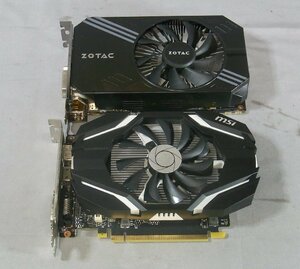 B38863 O-03154 GeForce GTX1060 GTX1050 2個セット ジャンク