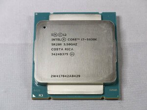 B38853 O-02169 intel Core i7-5930K SR20R LGA2011-3 CPU 動作品