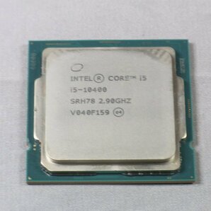 B38849 O-03264 intel Core i5-10400 SRH78 LGA1200 CPU 動作品の画像1