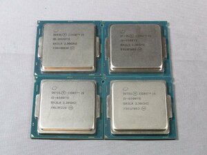 B38858 O-02364 intel Core i5-6500TE LGA1151 CPU 4個セット 動作品