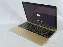 B38887 O-03219 Apple MacBook A1534 Core i5 7Y54 256GB ジャンク_画像1