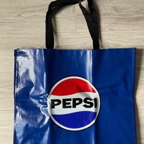 エコバッグ トートバッグ PEPSI ペプシオリジナル PP ブルー 青