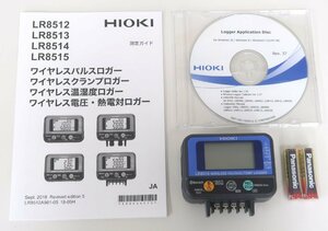 LV50732◆HIOKI/日置電機 LR8515 ワイヤレス電圧・熱電対ロガー【返品保証あり】