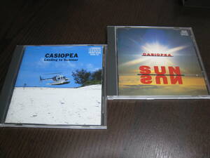 【送料無料】カシオペア Casiopea CD『Landing To Summer』『SUN SUN』2枚セット！