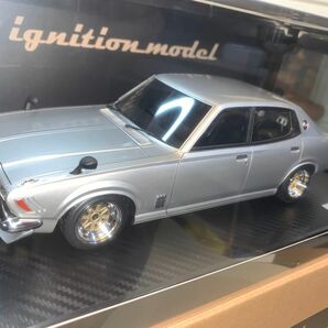 イグニッションモデル 1/18 日産 ブルーバードU GTX(シルバー)