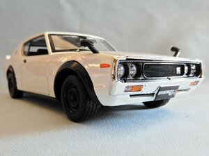 Maisto/Special Edition 1/24 1973 Nissan Skyline 2000GT-R KPGC110 (белый)マイスト 特別版 空線2000GT-R 再stock