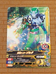 (ネコポス)未使用 仮面ライダー カード トレカ ガンバライド ガンバライジング ガンバレジェンズ 仮面ライダーゾルダ RT2-024 N 