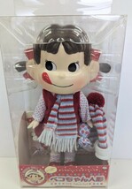 不二家 ペコちゃん 人形 セブンイレブン限定 2006 peko's doll 未開封品 ニット帽子付き_画像2