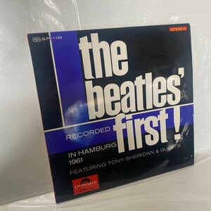  【The Beatles' First! 】「The Beatles Featuring Tony Sheridan 」 Polydor SLPM-1189 1964 JPN VG+ ビートルズ　ポリドール