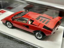 Lamborghini Countach LP400/500S `Walter Wolf` Ch.1120148 1975 （Remasterd） レッド （ラリーレーシングステッカー） 1/43 EIDOLON_画像3