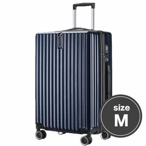スーツケース キャリーケース TSAロック 軽量 大容量 出張 旅行 ビジネス ブルー 青