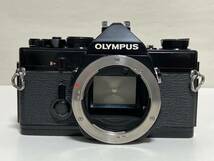 OLYMPUS OM-1 フィルムカメラ 一眼レフカメラ ボディ オリンパス ブラック_画像2