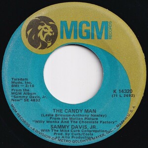 Sammy Davis, Jr. The Candy Man / I Want To Be Happy MGM US K 14320 206254 ROCK POP ロック ポップ レコード 7インチ 45