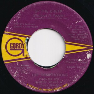 Temptations Up The Creek / Darling, Stand By Me Gordy US G 7150F 206300 SOUL ソウル レコード 7インチ 45