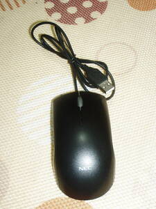  once Junk secondhand goods *NEC mouse original mouse USB mouse black *M-U0025-O infra-red rays type [ postage :220 jpy 