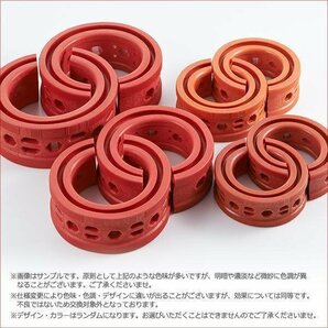 即納 ラバースペーサー 23mm トヨタ クルーガー 2個セット スプリングゴム 異音解消 衝撃吸収 車高調整用の画像3