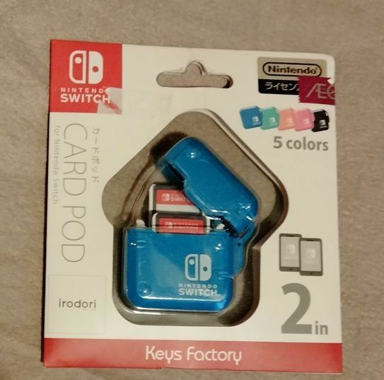 【任天堂ライセンス商品】カードポッド Nintendo Switch ブルー Nintendo