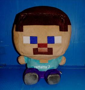 ☆Minecraft☆Deformed☆Steve☆Plush Stuffed☆マインクラフト☆デフォルメ☆スティーブ☆ぬいぐるみ☆人形