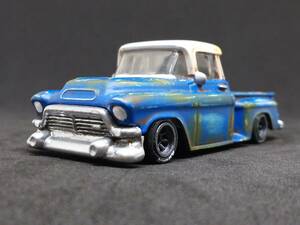 ★MB '57 GMC Stepside 改 リペイント 錆塗装 サビ ピックアップトラック Truck Lowrider Custom カスタム 改造★